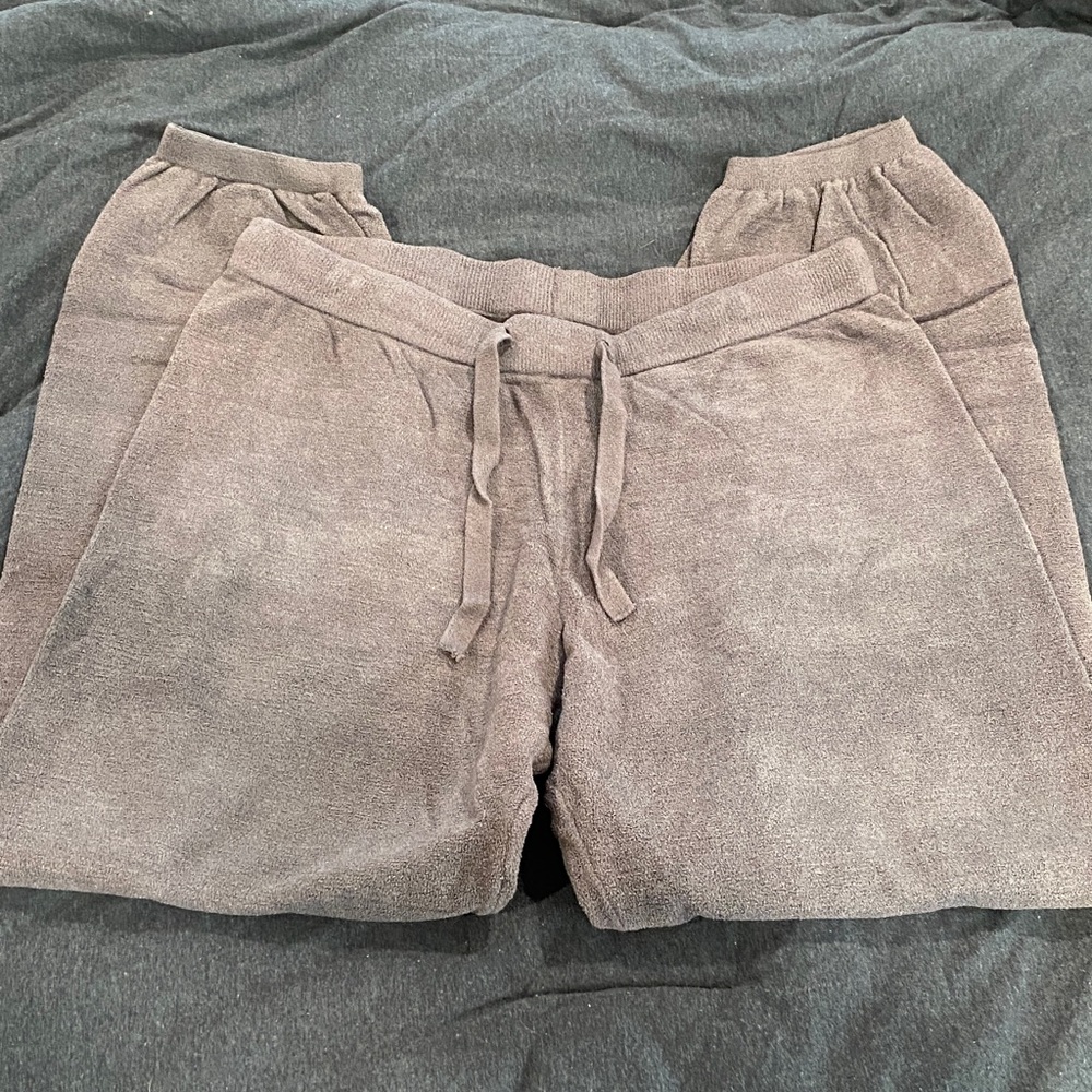 Barefoot Dreams CozyChic Ultra Lite Shorts in Gray